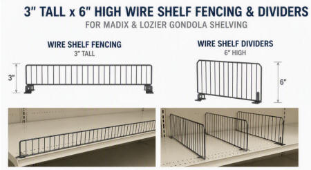 Convenience Store Shelf Dividers Convenience Store Shelf Dividers