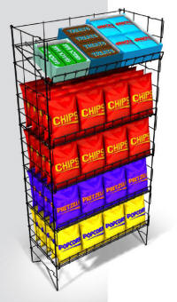 Freestanding Chip Rack Freestanding Chip Rack
